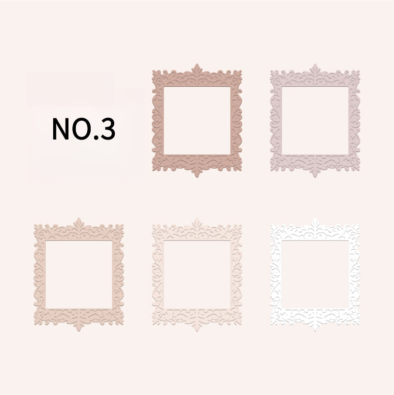 Hollow-out Border Card
