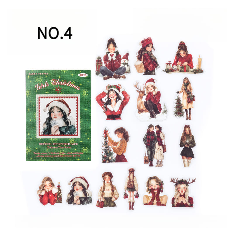 Christmas Character Sticker Pack