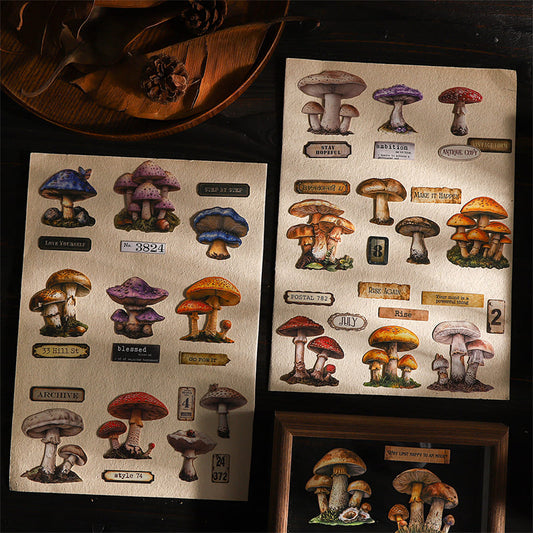 Mushroom Theme Sticker Pack