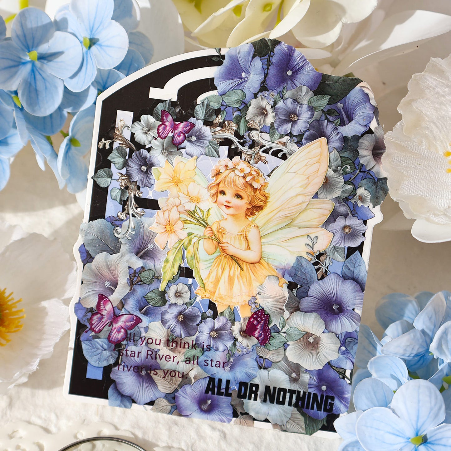 Vintage Floral PET Stickers