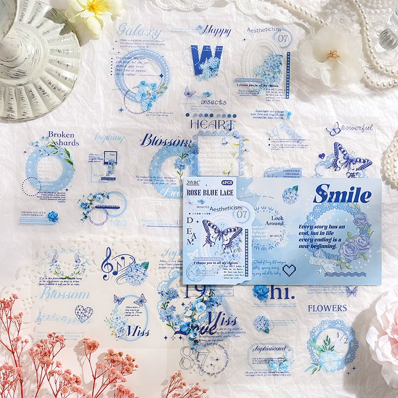 Border Flower Stickers