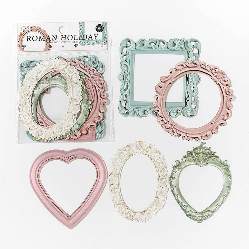 Vintage Lace Collage Card