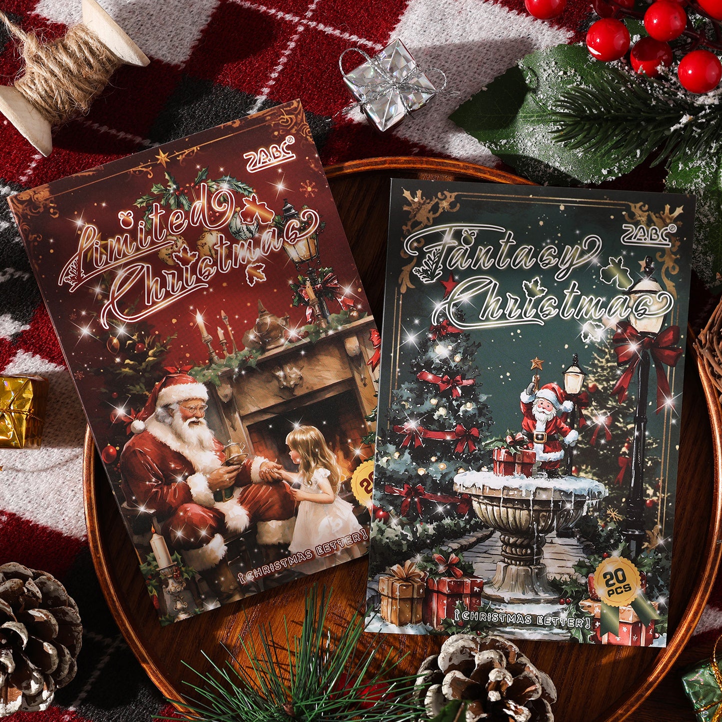 Die-cut Christmas Sticker Book