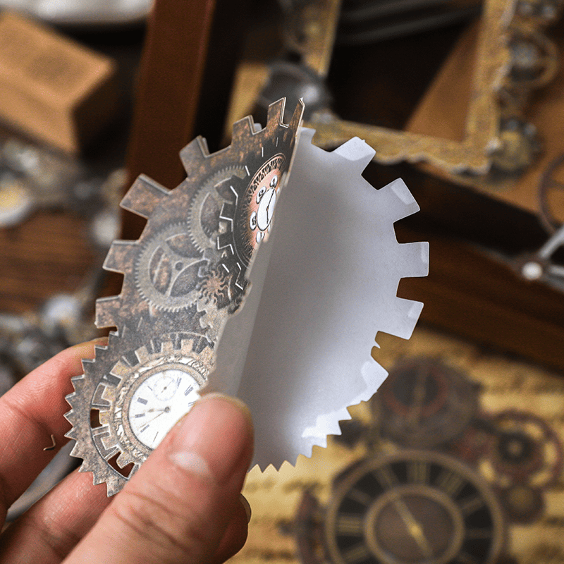 Vintage Gear Sticker