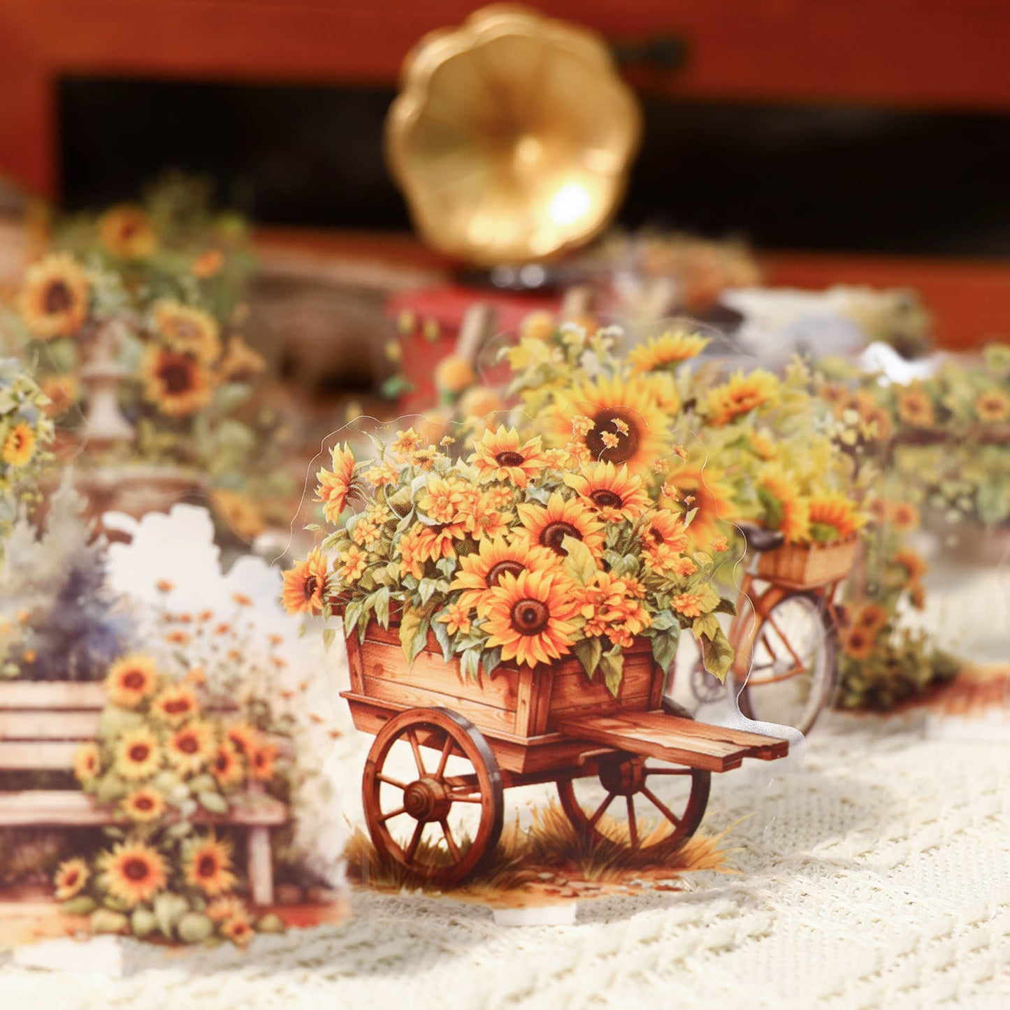Pastoral Scenery Stickers