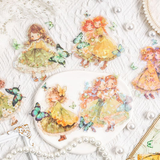 Butterfly Maiden Stickers