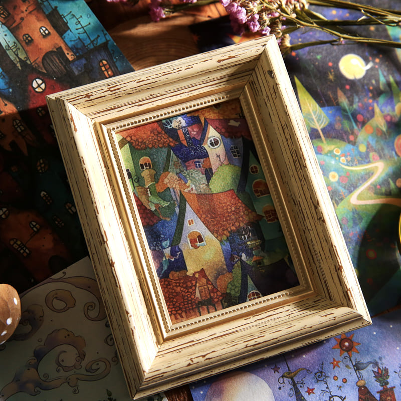 Fairy Tale Theme Scrapbook Paper