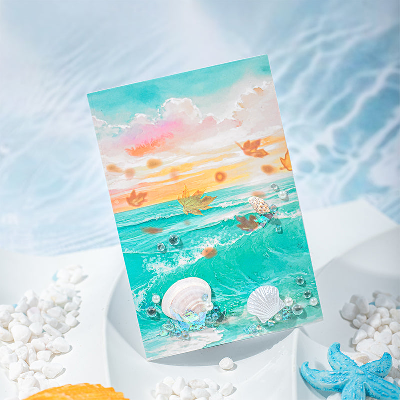 Ocean Theme Scrapbook Paper