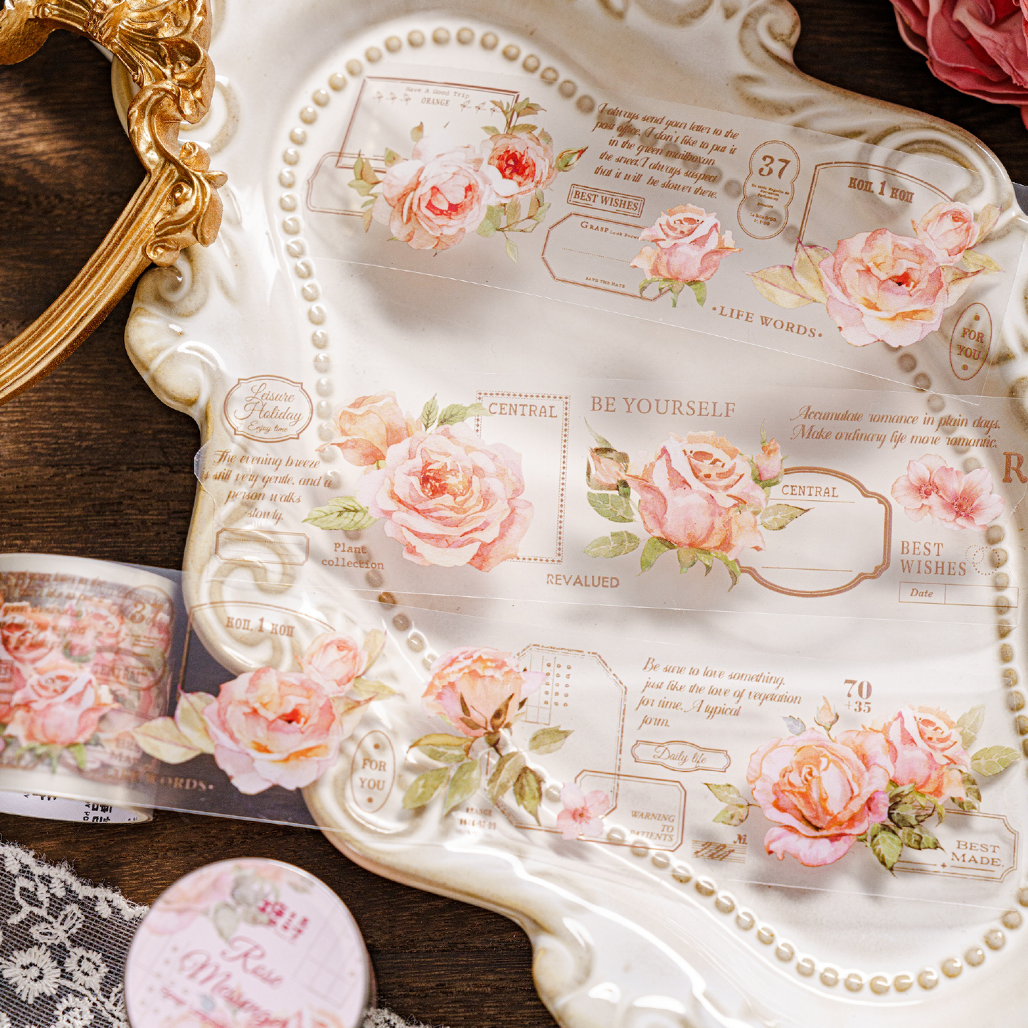 Floral Series PET Tape