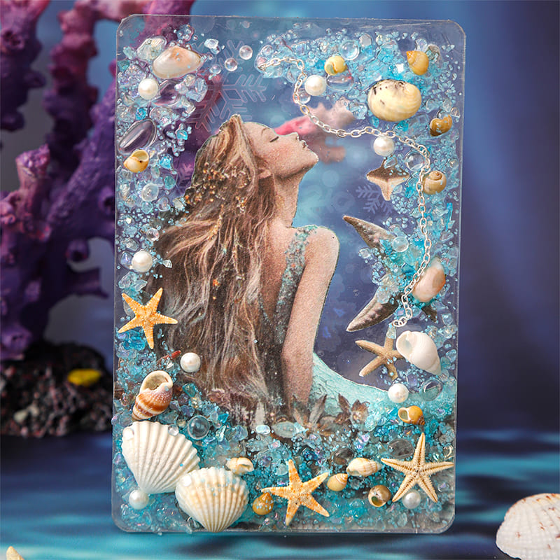 Mermaid Theme Scrapbook Paper