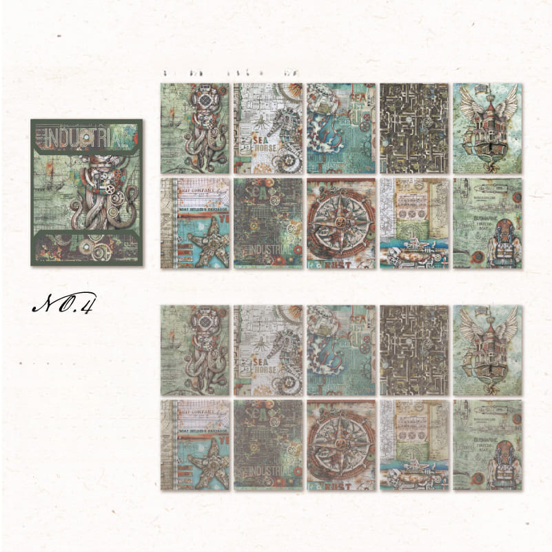 Vintage Series Scrapbook Paper