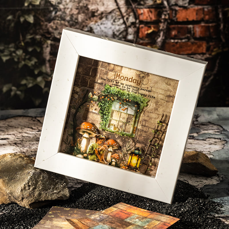 Vines & Brick Wall Series Stickers