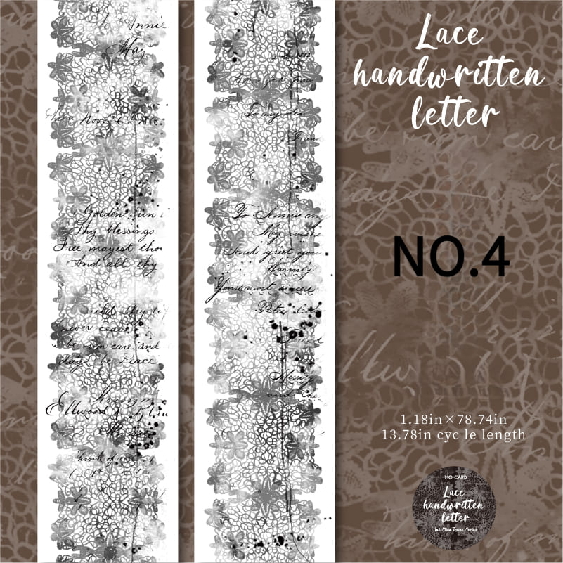 Ink Splatter Themed PET Tape