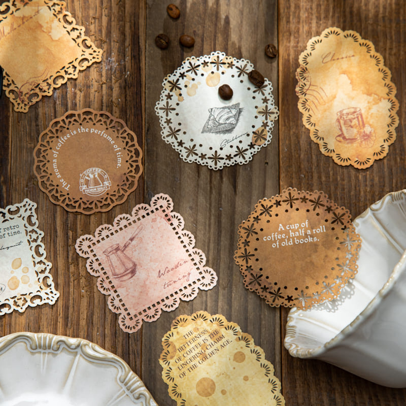 Hollow Lace Scrapbook Paper