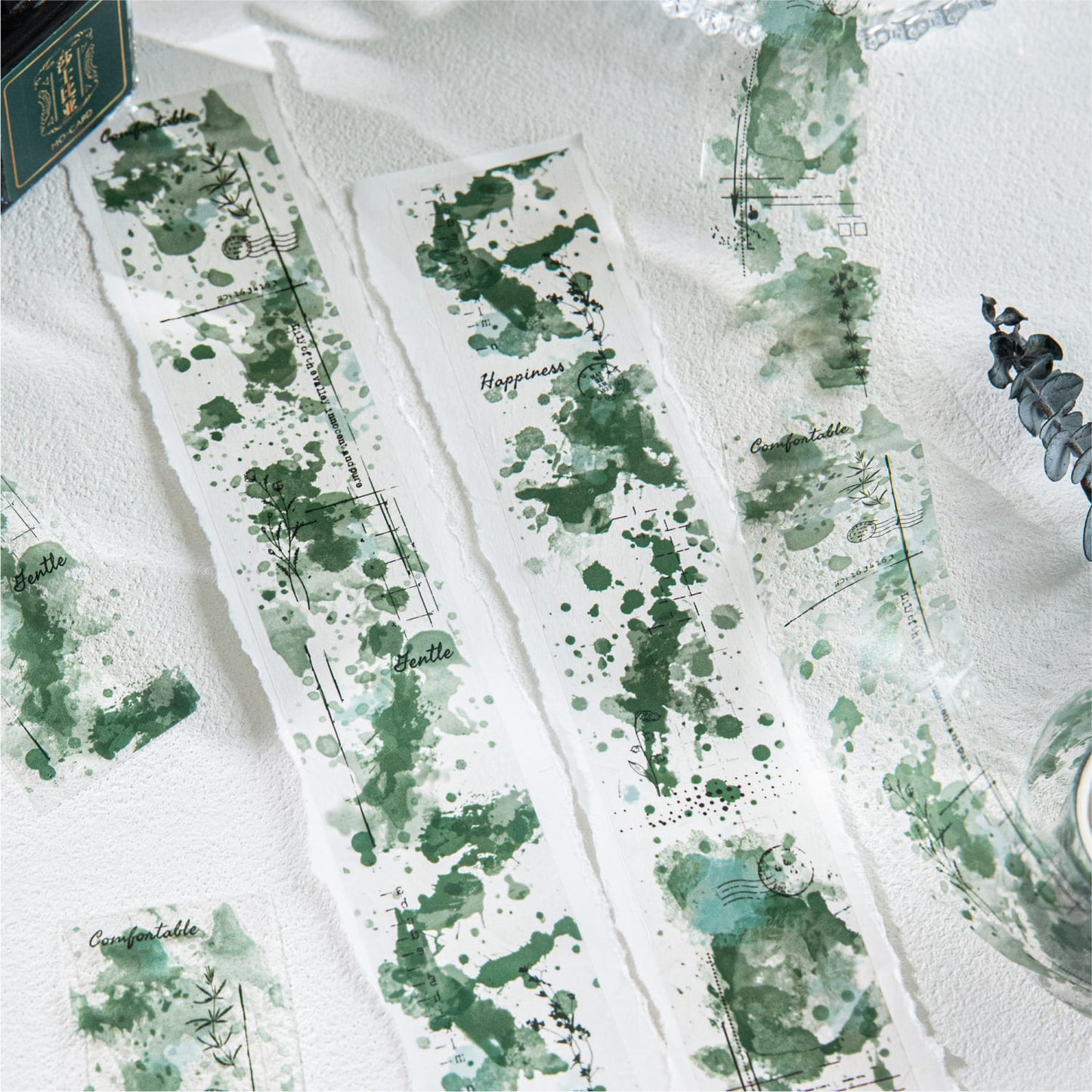 Ink Splatter Themed PET Tape