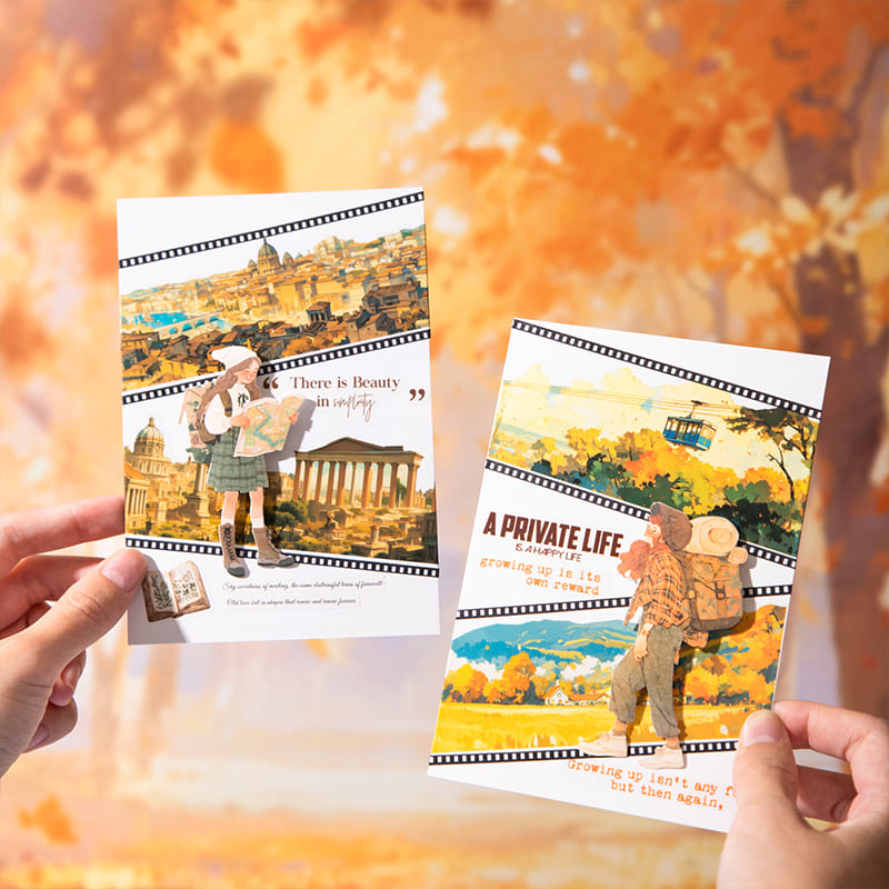 Nature Scenery Long Strip Stickers