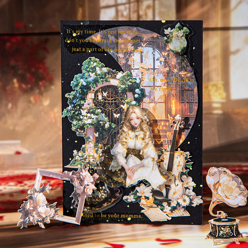 Dark Themed Scrapbook Pack