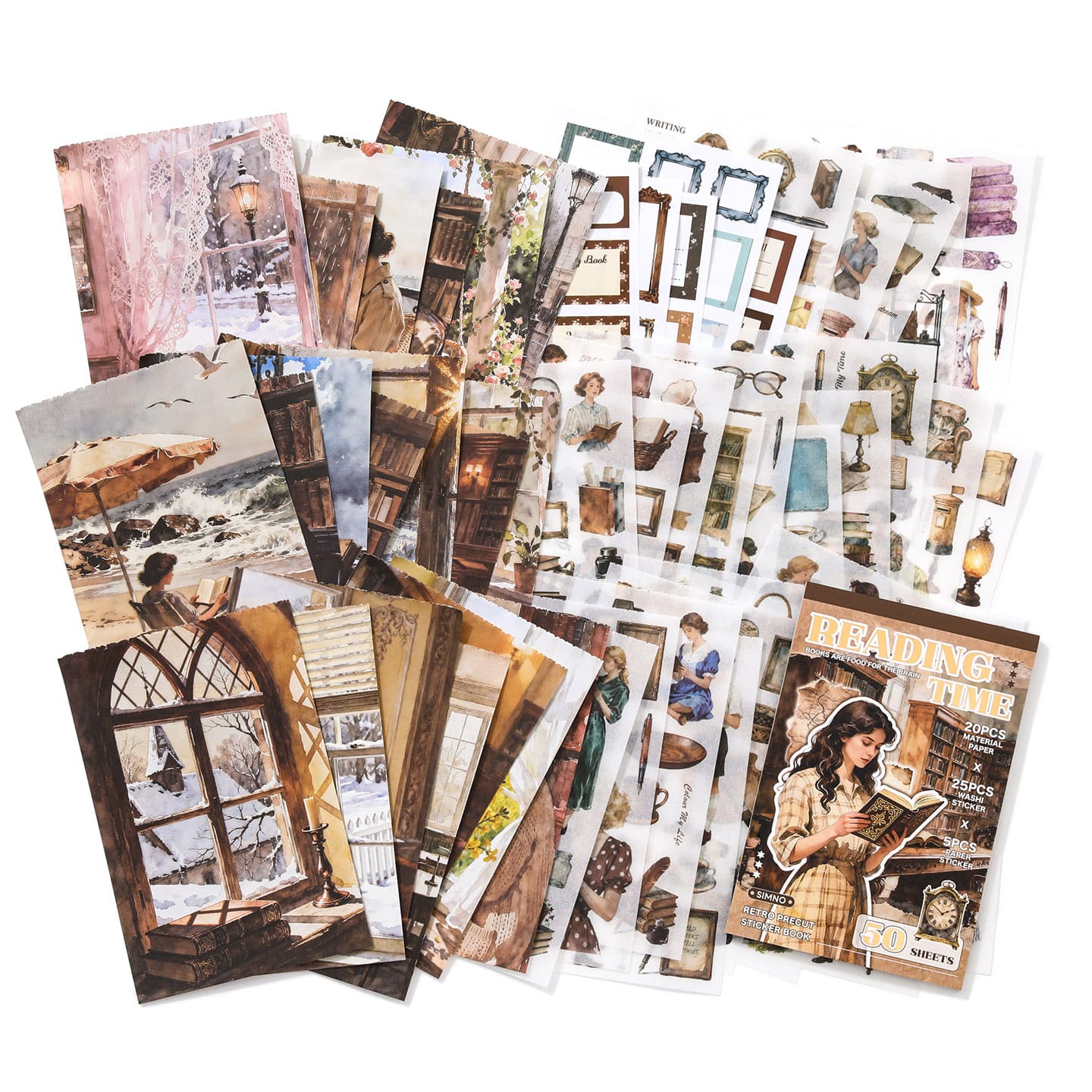 Reading Time Sticker Book