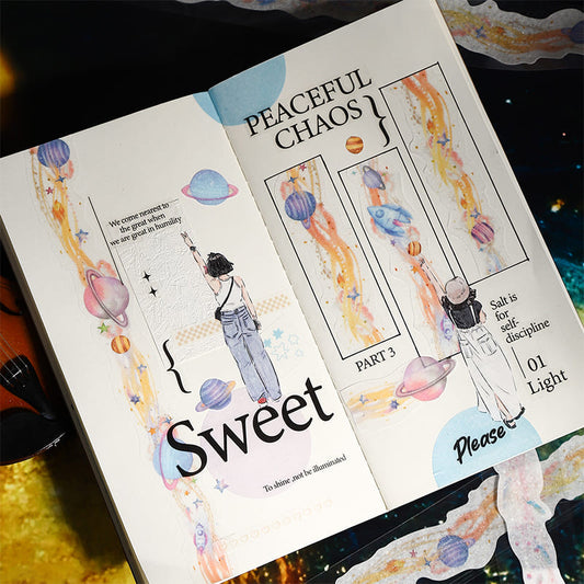 Watercolor Theme Washi Tape