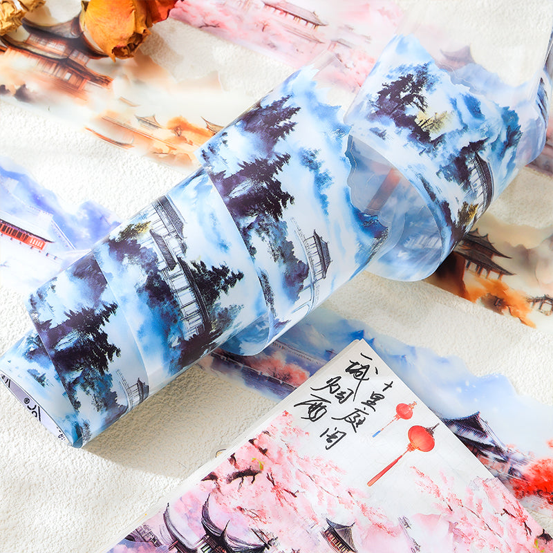 Chinese Aesthetic Washi Tape Set