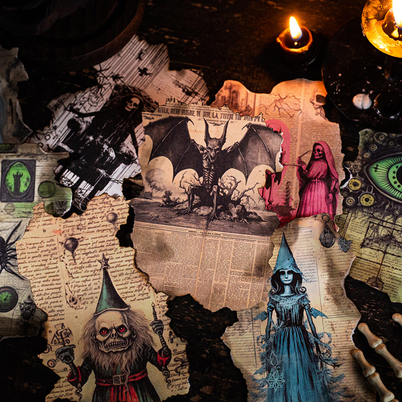 Gothic Theme Scrapbook Paper