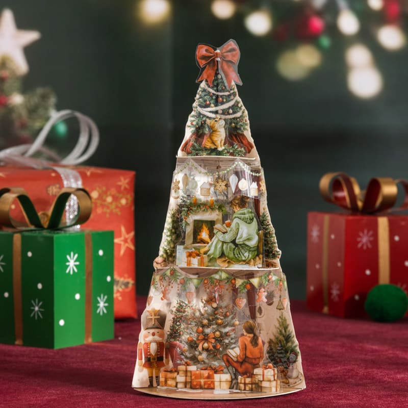 Christmas-Themed Sticker Book