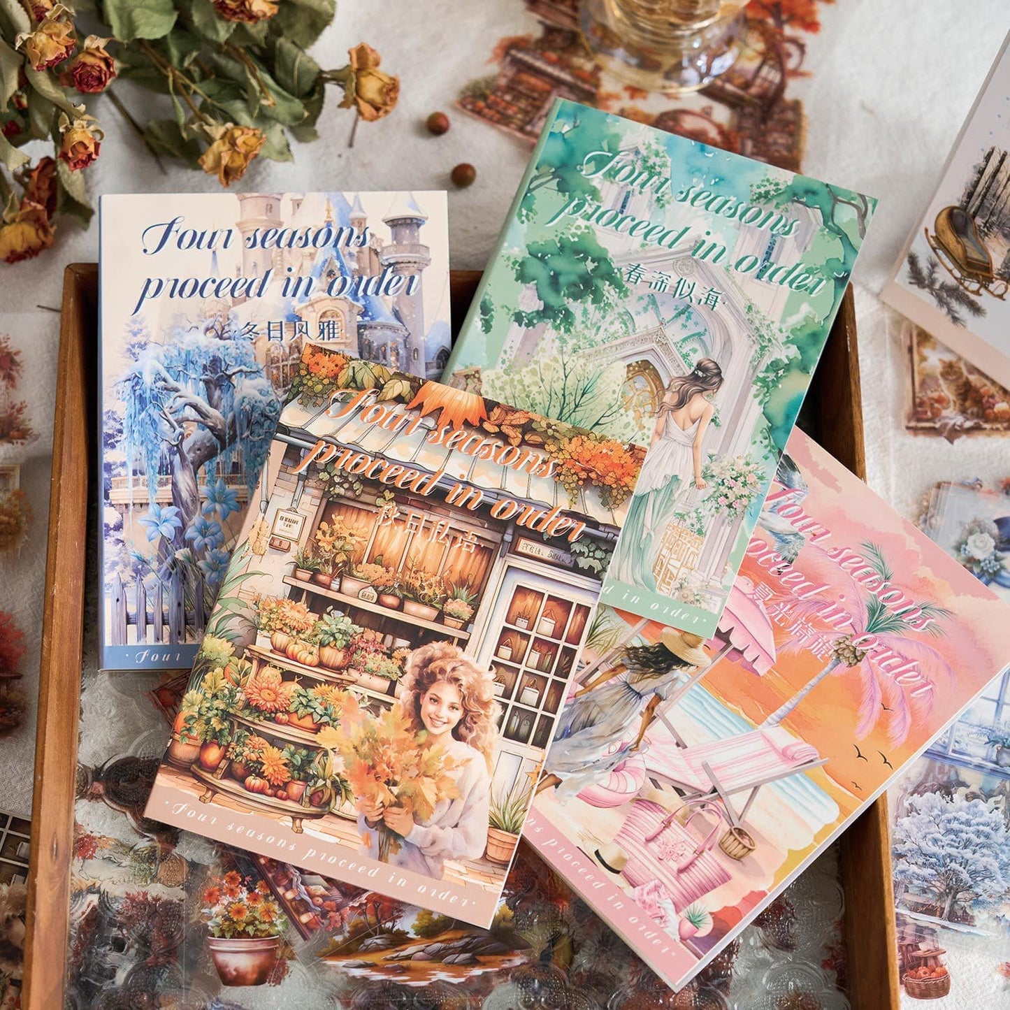 Four Seasons Sticker Book