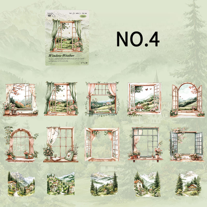 Weather by the Window Sticker Pack