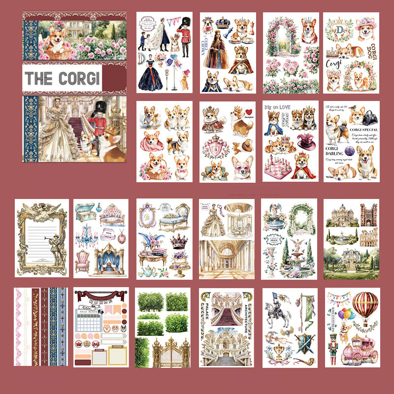 Puppy sticker book