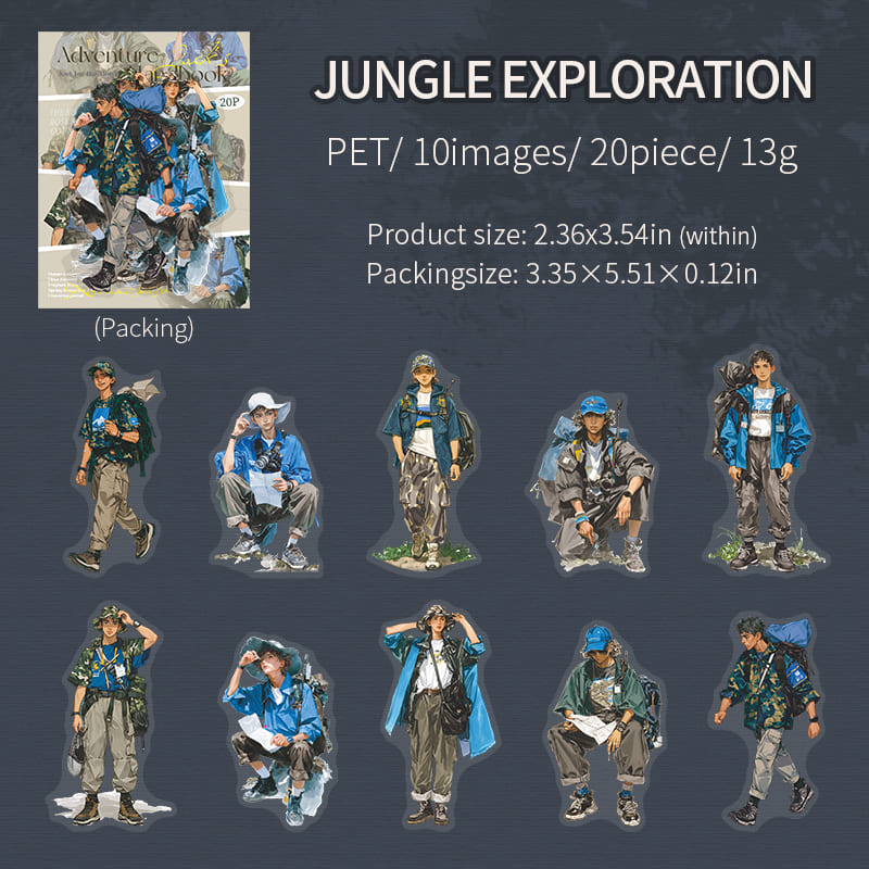 Jack's Adventure Stickers