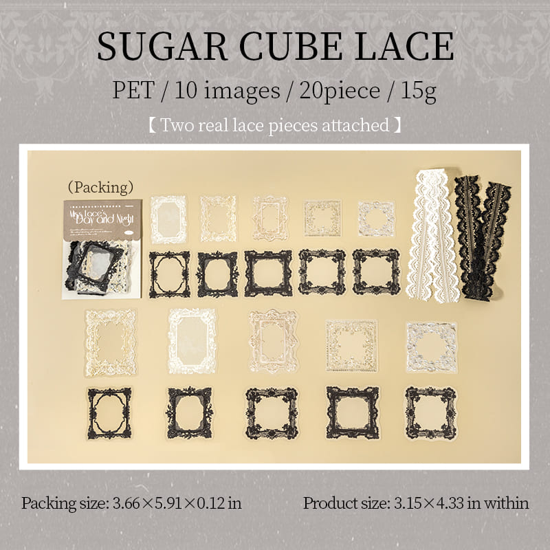 Lace Theme Stickers