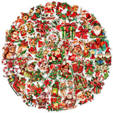 Christmas stickers pack – 50PCS festive journaling set
