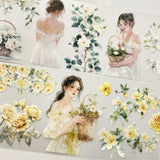 6.5cm*100cm Flower Girl One Cycle PET Tape