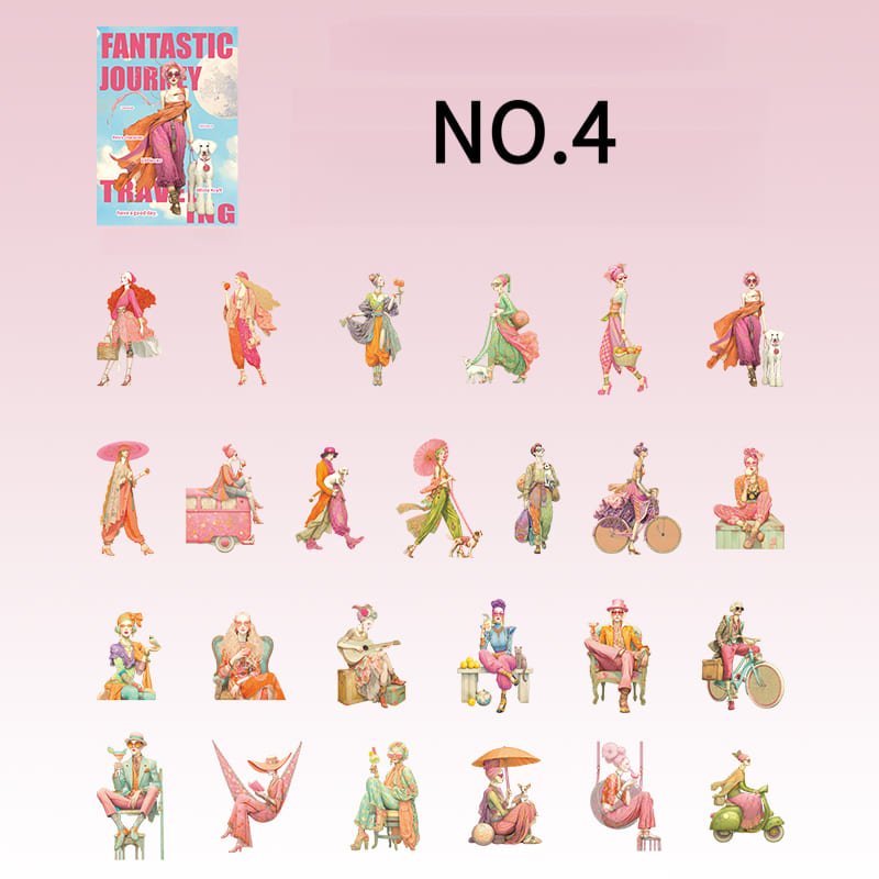Fantasy Character Stickers