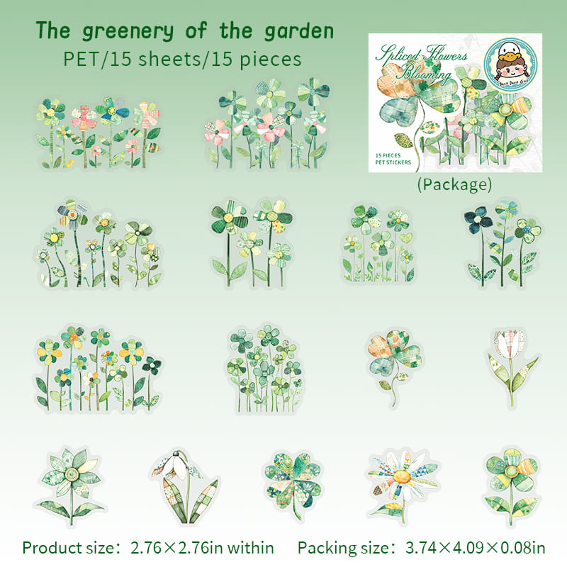 Flower Series Stickers