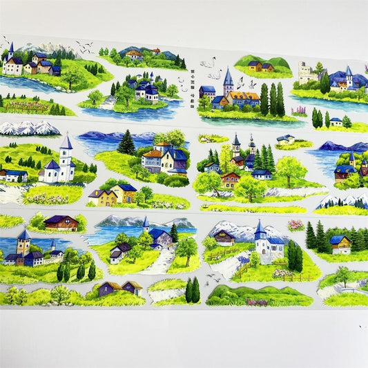 Small Town Landscape PET Tape (One Cycle)