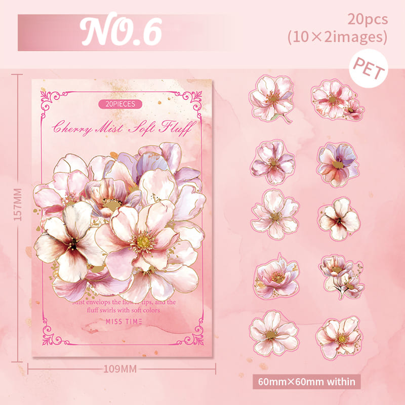 Botanical Blossoms Sticker Pack