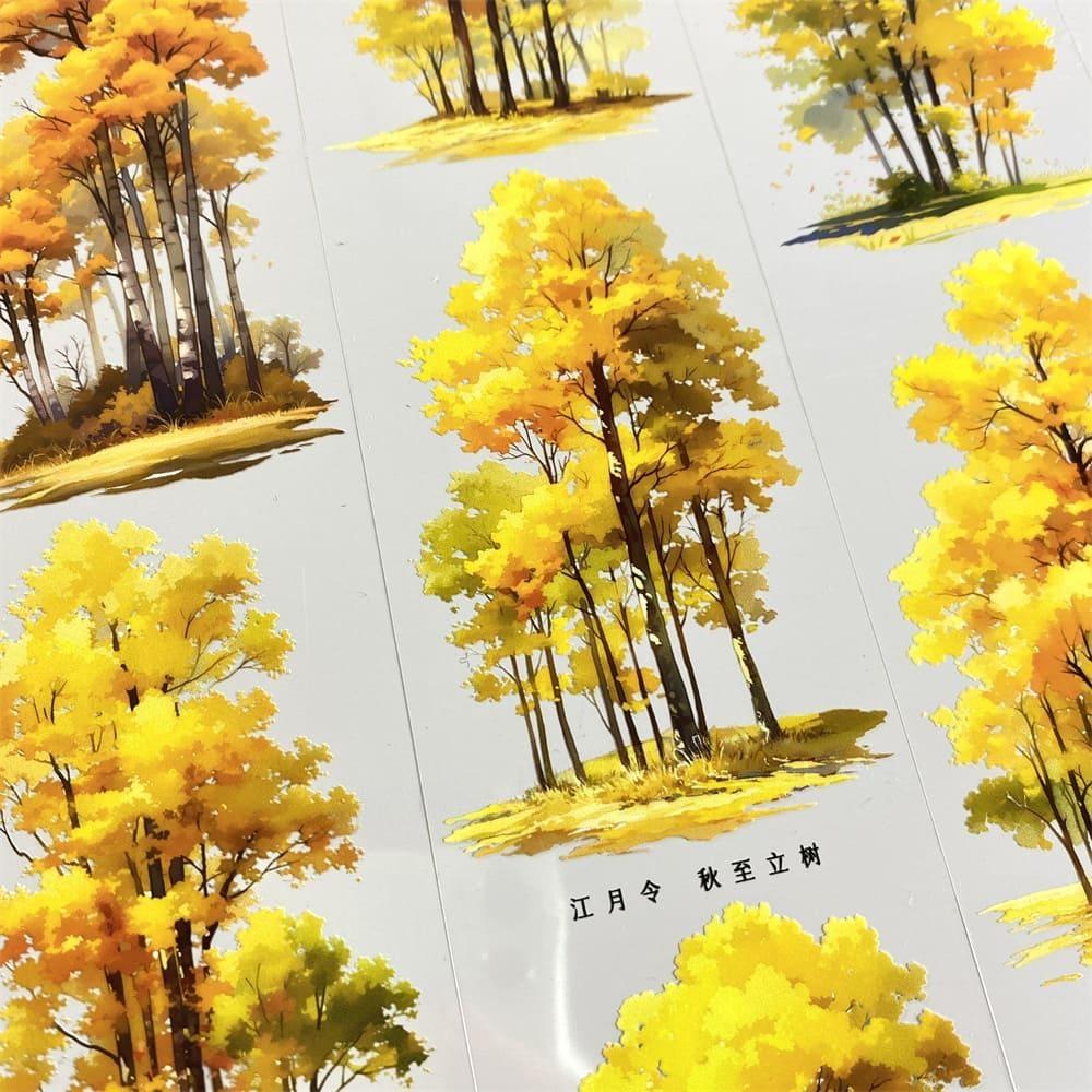 Fall Foliage Tree Tape (One Cycle)