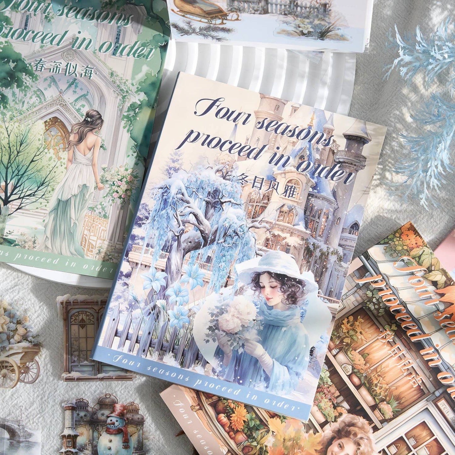 Four Seasons Sticker Book