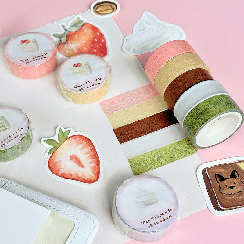 Afternoon Tea Cake Washi Tape