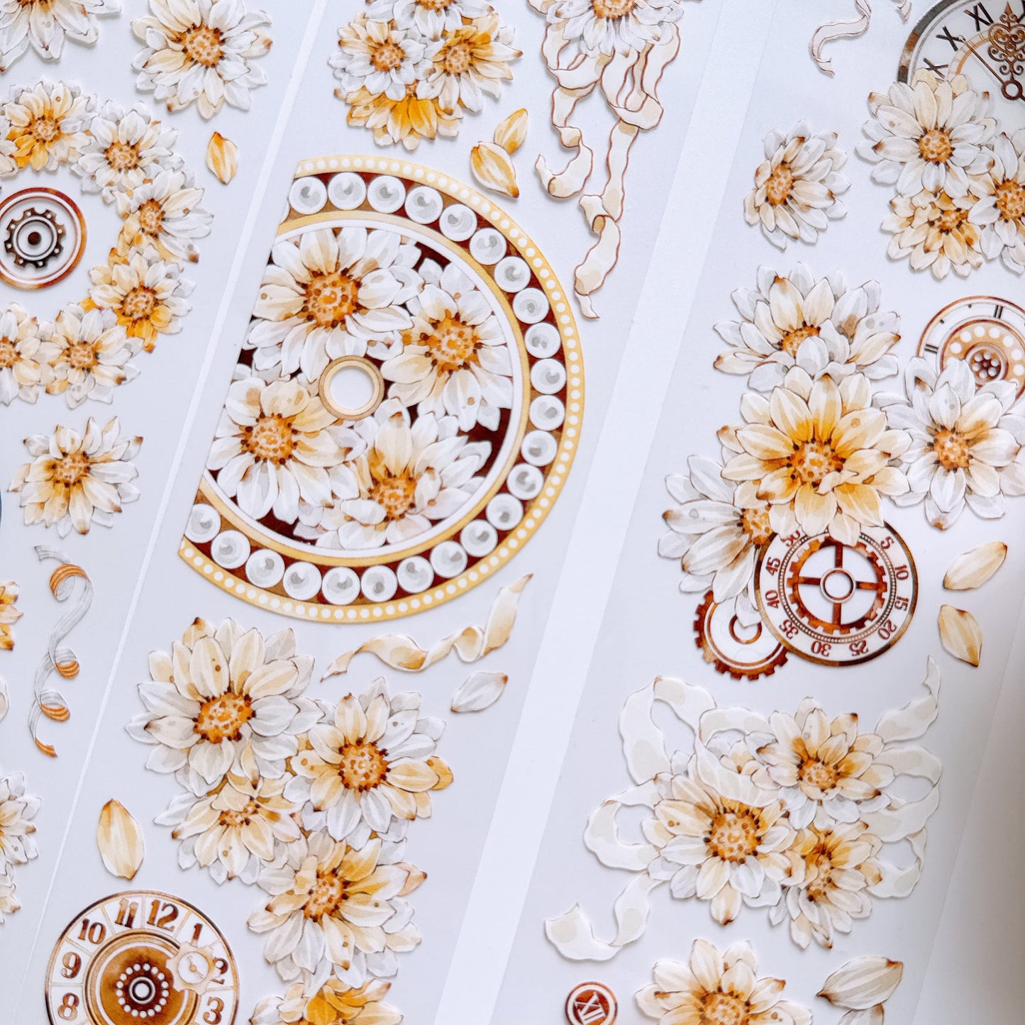 6Cm*5m Daisy PET/Washi Tape