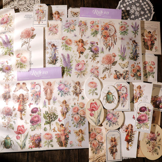 Rose Fairy Transfer Sticker