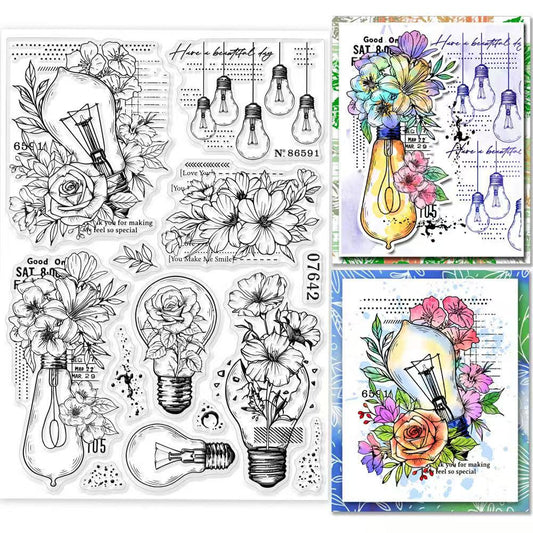 Light Bulb Clear Stamp