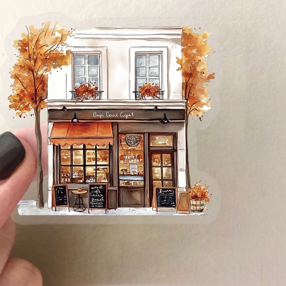 50PCS Vintage Coffee Sticker Pack