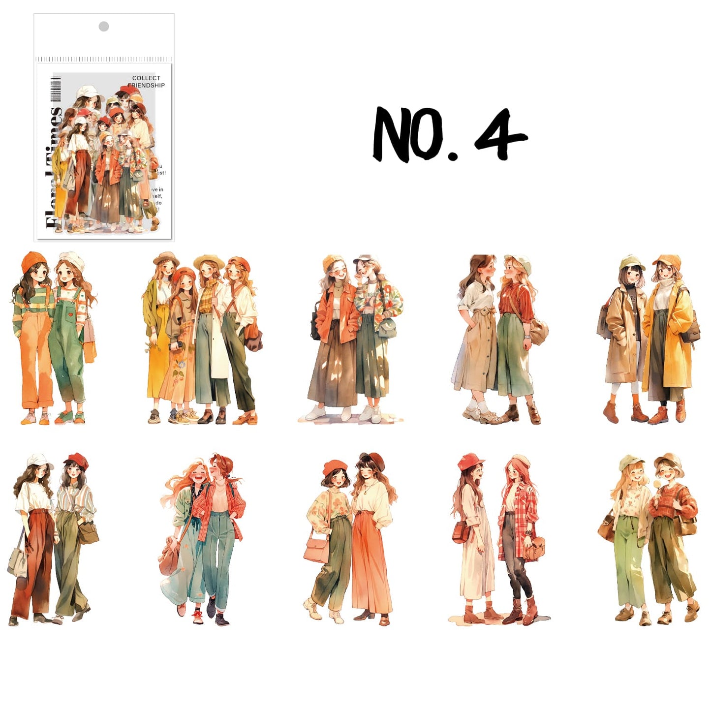 Character Series Stickers