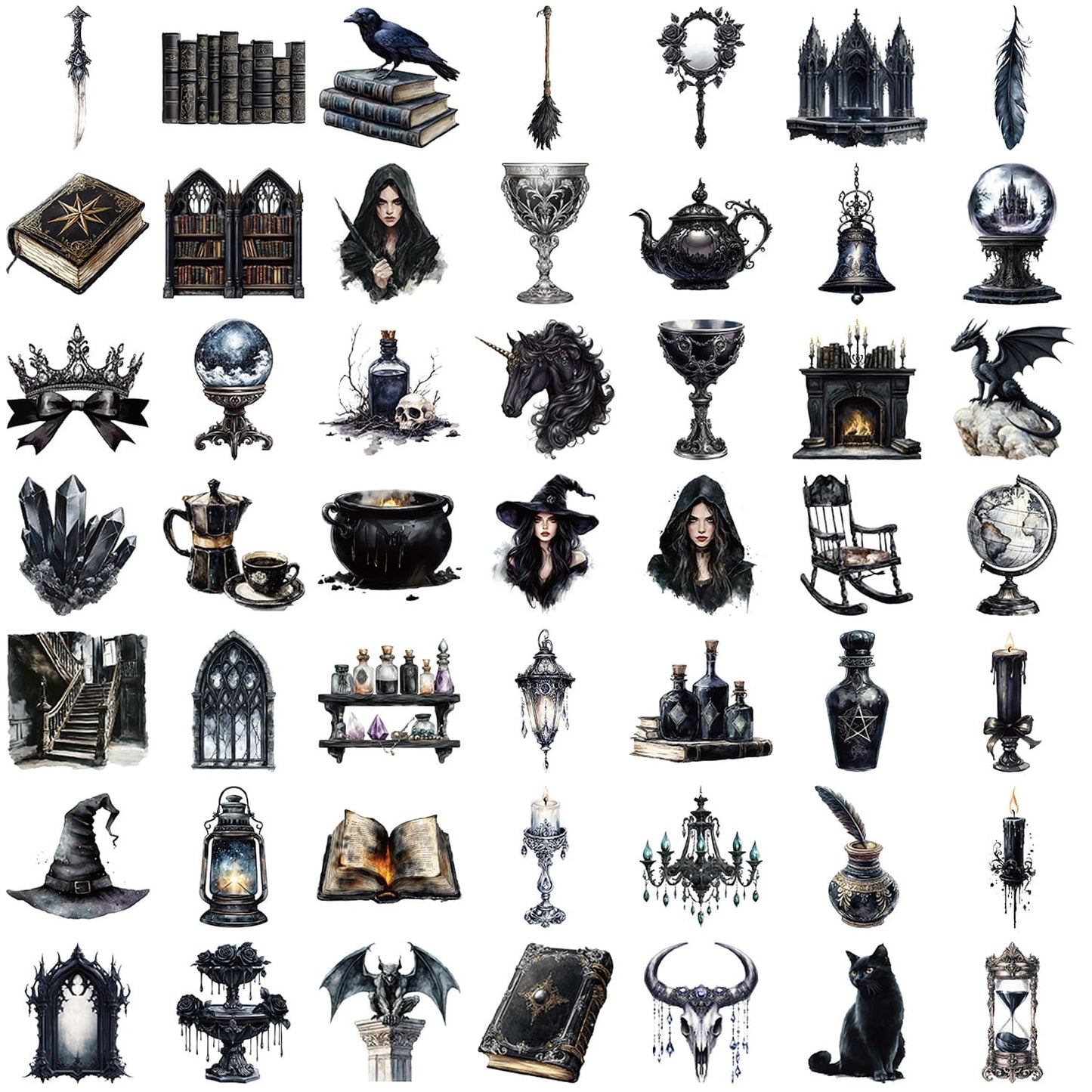 50PCS Magic Sticker Pack