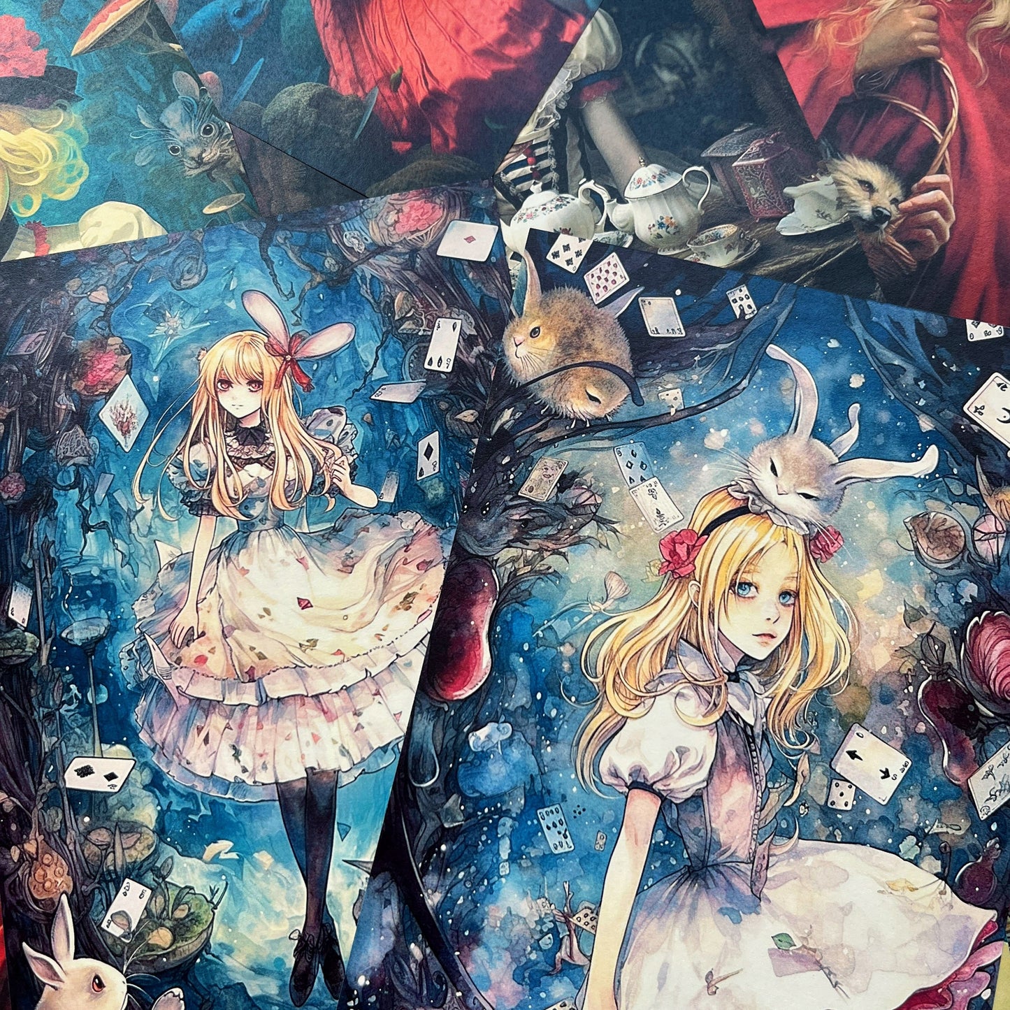 Fairy Tale Characters Scrapbook Paper