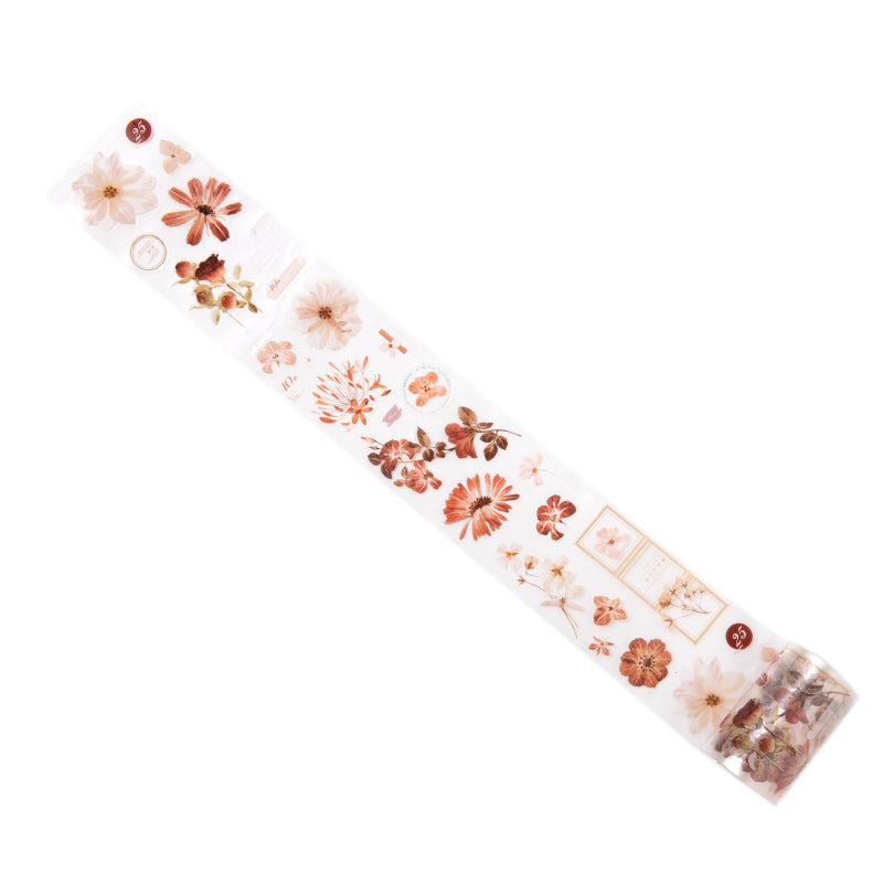 Vintage Botanicals Die-Cut PET Tape