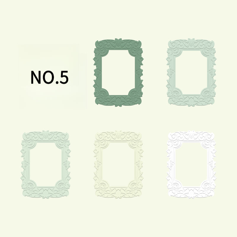 Hollow-out Border Card