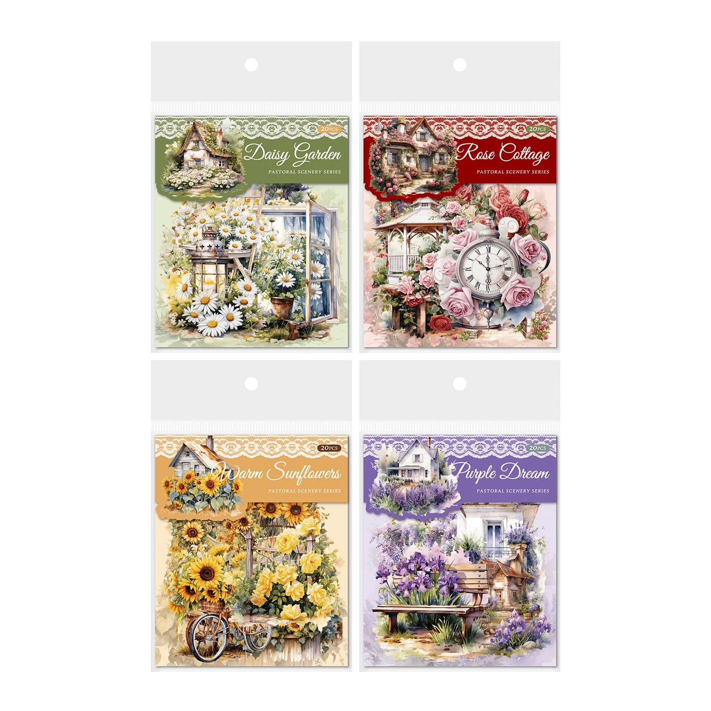 Pastoral Scenery Stickers